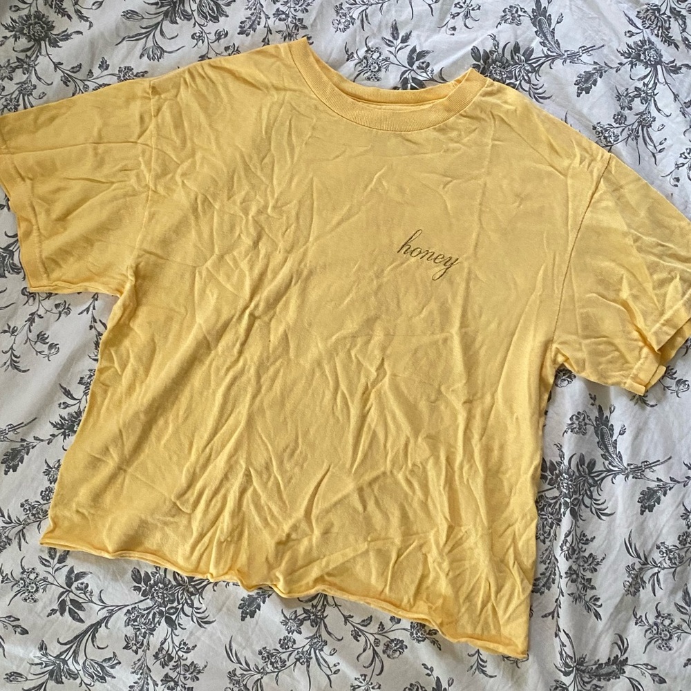 John Galt Brandy Melville Honey T-shirt